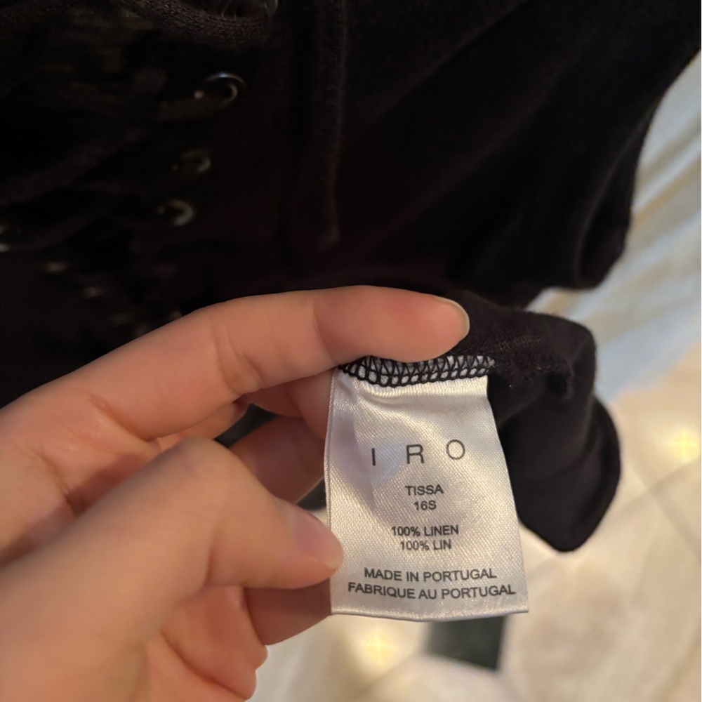 IRO lace up tank - Picture 4 of 4